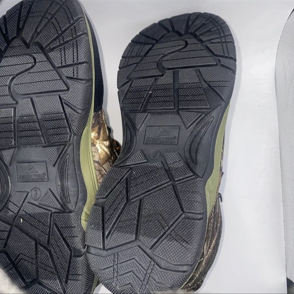 Ozark Trail Youth Hiking Boots Size 6 Camo Hunting Camping Shoes - Picture 5 of 8